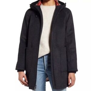 Ex. Cond. Pendleton Beverly Patch Pocket Wool Blend Anorak Jacket Coat Sz. M
